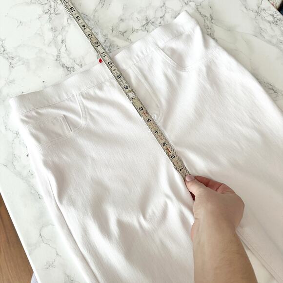Spanx White Jeggings - Size Large - Excellent Condition - Picture 14 of 15